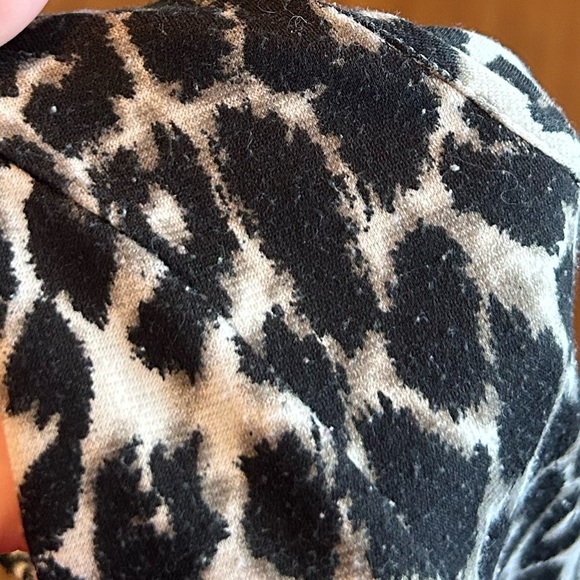 Necessary Objects Woman’s Small Cheetah Print Sleeveless Mini dress - Picture 9 of 9